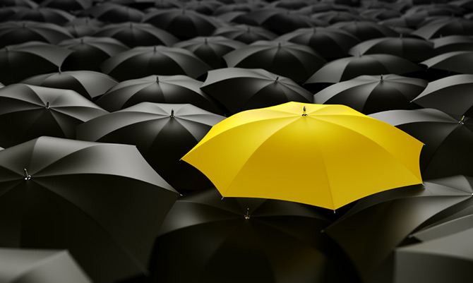 yellow-umbrella